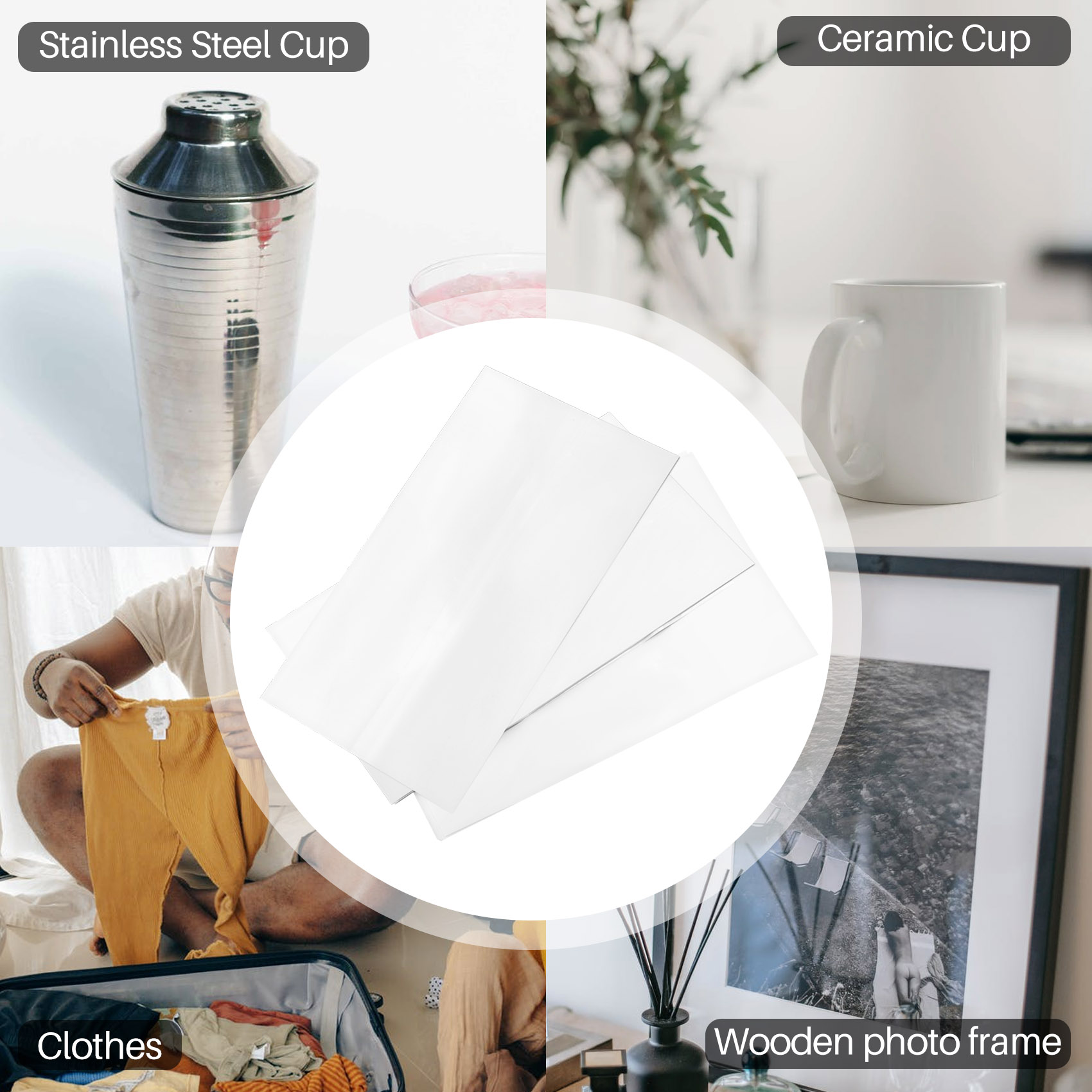 2026 – zestaw 60 sztuk białych – Sublimation Mug White recenzja i cena